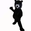 Hochwertiges heißes Schwarzbär-Maskottchen-Kostüm, Zeichentrickfigur, für Erwachsene, Gr