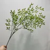 Flores decorativas Planta artificial Single Nantian Bamboo Branch Restaurant Vaso Flower Flower Wedding Home Decoration