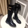 2022 new arrival knee boots the fabric is soft and black is bright and clean wear them to lengthen your legs