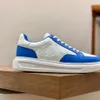 Scarpe da uomo di alta qualità scasual Abbellimento sneaker Scarpa casual da uomo realizzata in tela pregiata e pelle di pecora Scacchiera classica klmmmk000006