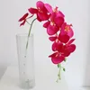 93 CM 9 têtes soie orchidée Phalaenopsis fleurs bricolage mariage Bouquet de fleurs plantes artificielles fausses fleurs décor à la maison