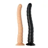 Skönhetsartiklar Långa dildo Sexiga leksaker för kvinnor/ män ingen vibrator anal plug orm stora dildos vaginal dilator faloimetor kvinnor 18