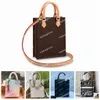 PETIT SAC PLAT Taschen Designer Mini Leder Umhängetasche Umhängetaschen Mode Hochwertige Luxus-Riementasche