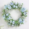 Dekorative Blumen Rose Künstliche Blume Tür Dekoration Girlande Hängenden Kranz Hochzeit Party Decor Gefälschte Weihnachten Wand