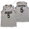 NCAA College Baseketball Connecticut Uconn Huskies Jersey 5 Paige Bueckers Grey все сшитые размеры S-3XL239Y