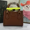 Bolsas de ombro bolsas de ombro designer feminino de couro jumbo s imprimido diana mini tocha hardware bambu lida com fêmea crobody praia saco de compras handb top q