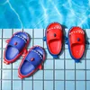 Slipper Kleinkind Sandal Girl Kinder Slipper Boy Shark Strand Sommerschuh für Eva niedliche Cartoon Weiche Innenbad Folie 220723