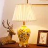 Table Lamps American Retro Ceramic Lamp For Bedroom Living Room Study Chinese Style Decorative Wedding Bedside