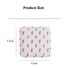 Storage Bags Women Tampon Bag Portable Sanitary Napkin Pouch Makeup Organizador Ladies Pad Organizer