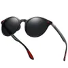 2021 브랜드 디자인 패션 패션 남자 라운드 편광 선글라스 TR90 고품질 태양 안경 여성 남성 안경 UV400272p