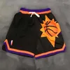 Shorts pour hommes basket-ball hommes Streetwear entraînement pantalons courts rétro brodé cinq Points balle américain Gym grande taille