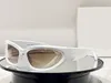 Silver/Silver Mirror Shield Sunglasses Extreme 0157 Men Women Glasses Shades Occhiali da sole UV Eyewear