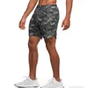 AV Summer Shorts de plage pour hommes Style camouflage Plus Size Mesh Pantalon d'entraînement respirant à cinq points Sports Casual Short Night Reflection