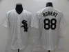 Stitched 2021 Baseball Jerseys 79 Jose Abreu 88 Luis Robert Jersey Top Quality Gray White Black Top Quality Man Size S-XXXL