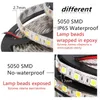 Strips SMD LED Strip Light 60LEDS/M RGB STRIME Flexible Schnurbandbandklebeband DC12V Urlaub Weihnachtsdekoration nicht waterfest