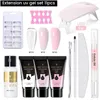 Kits d'art d'ongle BORN PRETTY ensemble de manucure pour Extensions Gel vernis 10ml avec sèche-linge perceuse électrique machines-outils