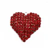 Pendentif Colliers Bling Cristal Strass Coeur Forme Charme Pour Collier