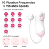 Skönhetsartiklar katt klo app vibrator sexiga leksaker för kvinnor g-spot massage klitoris stimulator kvinnlig onani hoppande ägg vagina vibration
