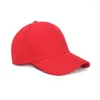 Ball Caps Ladies Korean Style Simple All-match Baseball Cap Casual Solid Color Curved Brim Hat Sun