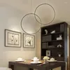 Pendant Lamps Ring Lighting Modern LED Suspension Light Home For Living Room Lights Indoor Minimalist Lamp