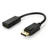DisplayPort a cable compatible con HDMI DP2HDMI 4K 1080P para proyector PS4 PC HDTV Puerto de visualizaci￳n de la computadora port￡til a HDMI Convertir Adapter281F