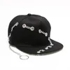 Ball Caps Punk Style Black Parent-child Hip Hop Hats Trend Pin Rivet Tassel Baseball For Men Women Street Fashion Show Casual