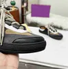 Tasarımcı Günlük Ayakkabılar Zaman Aşımı Sneakers Kadın Eğitmenler Dana Derisi Deri Sneaker Baskılı Açık Geri Kutusu Ile