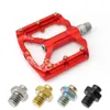 Bike Pedals Bicycle Pedal Anti-Slip Screws Bolt Fixed Studs Mountain With WrenchBike
