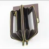 2021 Handy Double Zipper Card Pocket Wallet Pouch Zippy Coin Holder with Classic Men Coin Holders Credit Slim Bank Pres