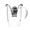 Rostfritt st￥l robot te-sil lossa blad infuser te filter ￶rttilar diffusor te-verktyg SN4669