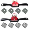 Profesyonel El Alet Setleri Düz taban ve Metal Bıçak Ahşap Çalışma El Sanatları ile Ayarlanabilir SPOKESHAVE 4 PCS Planer