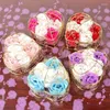 Decorative Flowers 1 Set Artificial Flower Multi-purpose Fake Soap Rose DIY Wedding Bouquet Decoration