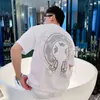 Men039s luksusowa marka serca t koszule chan tshirt chrome letnia moda Kobiety Krzyż sanskryckie tee projektant listew Tshirts Boy5438893