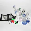 Hosahs sidovagn Glasbongar Stereo Matrix Perc Drum Percolator Vattenrör 14 mm Joint Tjock Oil Dab Rigs