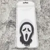 Car Sticker Halloween Decor Scream Ghost Skull Emblem Auto Badge Motorcycle Decal For Auto Styling Decoration