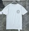 العلامة التجارية للرجال الفاخرة T Shirt ch أزياء الرجال نساء زوجين السنسكريتية t-shirt حدوة حصان الصليب مصمم Tshirts Man Hip Hop Sweater Summer Classic Tops Tees Tees S72d