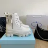 2022 Stiefel Designer Damen Martin Stiefel High Heels Sneakers Plattform Casual Luxus Leder Mode Reißverschluss Schnee Hochzeit Party Abschlussball und Knöchelgröße 35-40