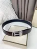 Ceinture de créateur ceintures pour hommes 38MM de qualité supérieure Réplique officielle de la marque de luxe Fabriqué en cuir de veau véritable avec ceinture à boucle avancée pour homme TF001