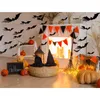 Autres fournitures de fête d'événement Halloween 3D chauves-souris décoration en plastique chauve-souris stickers muraux pour la maison fenêtre décor cour signe extérieur pelouse Spooky fête fournitures 220829