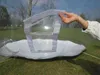 3M Inflatable Bubble House Large DIY House Outdoor Games Home Backyard Camping Transparent Tent for Children with Air Blower4534993