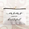 Decorazione per feste La mamma rende la vita bellissima Borsa per cosmetici Mamma per il compleanno Festa della mamma Vacanze di Natale Baby Shower Regalo di pensionamento