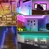 Bandes TV rétro-éclairage Bluetooth USB RGB LED bandes lumineuses 1m 2M 3M 4M 5m SMD Flexible DC 5V ruban Diode bande lampe de décoration