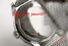 핫 자동 기계식 남성 시계 에어로 마린 슈퍼 웨스 유산 47mm 스테인레스 스틸 흰색 다이얼 손목 시계 남자 시계