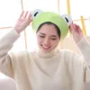 Beralar Kadın Kızlar Paskalya Frog Hayvan Kulak Şapkası Kış Sıcak Peluş Beanie Cap Cosplay Kostüm Partisi Malzemeleri PO Props