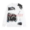 High Quality Mens Hoodies Womens Round Neck Long Sleeve T Shirts Couples Casual Loose Graffi Print Sweatshirts Asian Size M-2XL