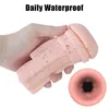 Adult Massager Fake Cunt Voice Flirting Sucking Vibrator Soft Male Masturbation Cup Penis Ass Stimulator 12 P6 Modes Toys for Men