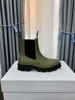 Otoño invierno Botas elásticas Mujer Zapatos de diseñador Suela gruesa Bota casual 100% Cuero de vaca suave Zapato de plataforma de cuero Moda Mujer superior alta