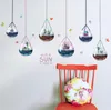 Stickers muraux 3D plante lustre autocollant étude chambre décoration maison Art Mural chambre d'enfants