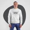 Mens designer tr￶jor ber￶mda mens hoodies b￤r tryck rund hals s-xxl