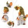 Andere evenementenfeestjes Autumn -decoraties Plush elf Dwarfs Dolls Halloween Gnome Dolls Pumpkin Sunflower Xmas Gifts Thanksgiving Decorations Kids Toys 220829